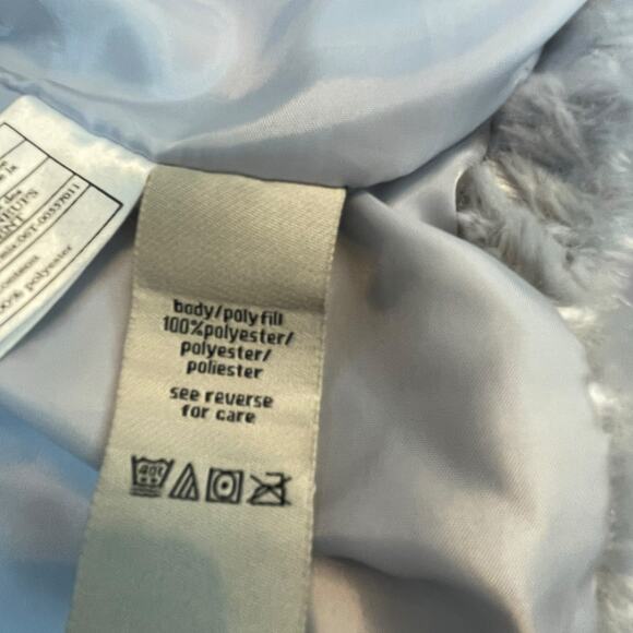 Calvin Klein Jeans Girls Size 3T Coat Jacket Faux Fur Button Down Dress Up Gray - Picture 9 of 11